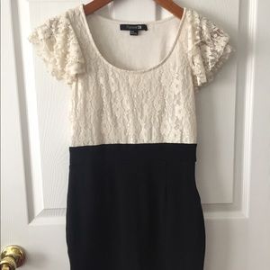 Black and White Dress